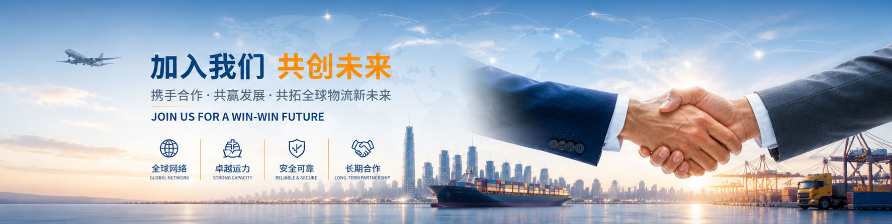 国际物流港口与集装箱场景
